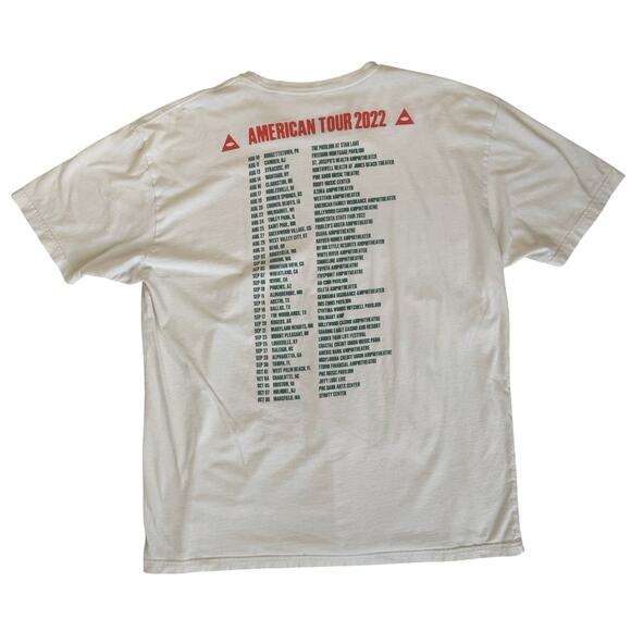 Alice In Chains 2022 Concert T Shirt Large American Tour Tee Rock Band Merch SEE - Picture 4 of 13